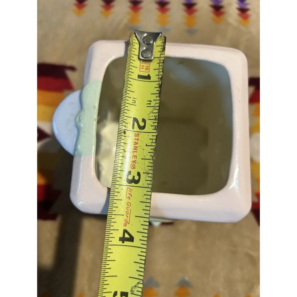 Vintage Nursery Planter! ABC Animals